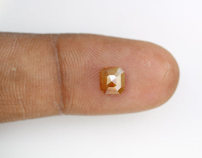 1.14 CT Natural Loose Emerald Salt and Pepper Diamond - Emerald Cut for Jewelry - Gifts for Her - Special Sale Offer - Unique Gift