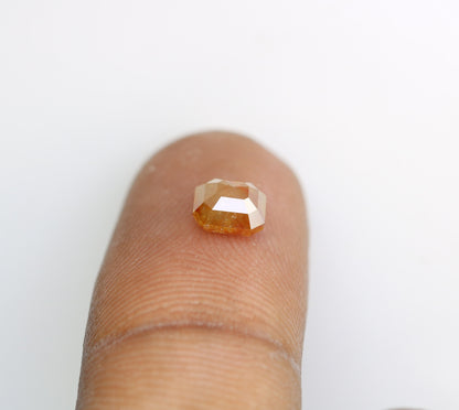 1.14 CT Natural Loose Emerald Salt and Pepper Diamond - Emerald Cut for Jewelry - Gifts for Her - Special Sale Offer - Unique Gift