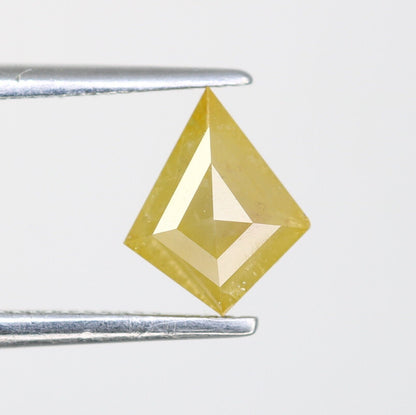 0.92 CT Shape Salt and Pepper Kite Shape - Natural Kite shape Loose Diamond -For 14k Gold Jewelry - Christmas Gift - LABORDAY Offer