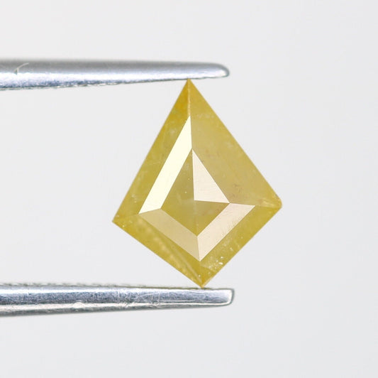 0.92 CT Shape Salt and Pepper Kite Shape - Natural Kite shape Loose Diamond -For 14k Gold Jewelry - Christmas Gift - LABORDAY Offer