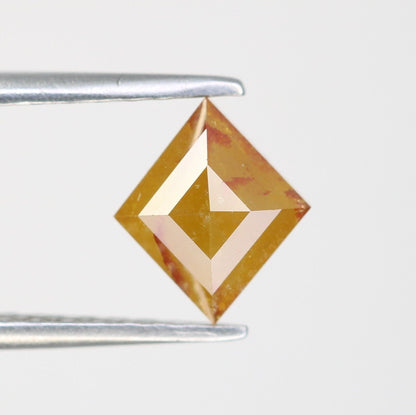 1.24 CT Shape Salt and Pepper Kite Shape - Natural Kite shape Loose Diamond -For 14k Gold Jewelry - Christmas Gift - LABORDAY Offer