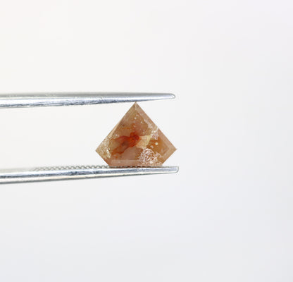 1.51 Carat Popular Red Color Diamond shaped Polished Diamond Fancy Engegament RingFor Gold Ring Diamonds