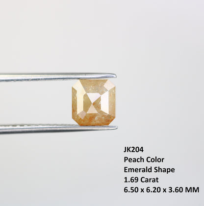 1.69 CT Natural Loose Emerald Salt and Pepper-Emerald Cut For Jewelry-Emerald Diamonds-Gıfts for her-Sale Offer-LABORDAY Offer -Special Gift