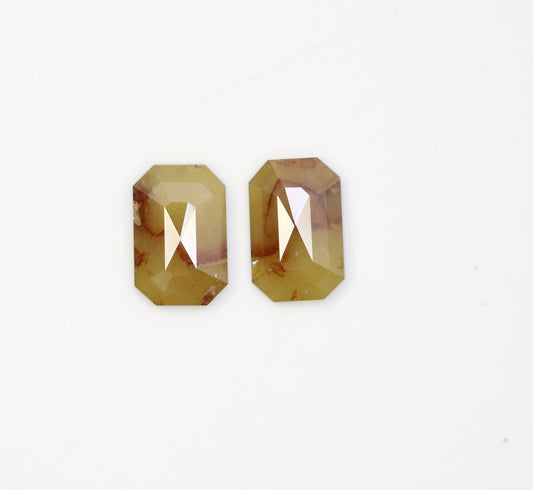 1.84 CT Natural Loose Emerald Salt and Pepper-Emerald Cut For Jewelry-Emerald Diamonds-Gıfts for her-Sale Offer-LABORDAY Offer -Special Gift