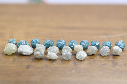 Salt and Pepper Raw Uncut Diamond | African Gemstone | Artisan Rough Diamond Ring | Ideal Gift for Her | Lot Rough Diamond