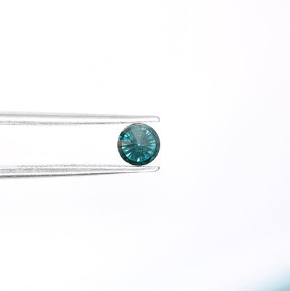 0.35 CT Round Brilliant Cut Loose Fancy Blue Diamond | Ideal for Engagement Rings and Gold Jewelry | High-Quality Loose Gemstone