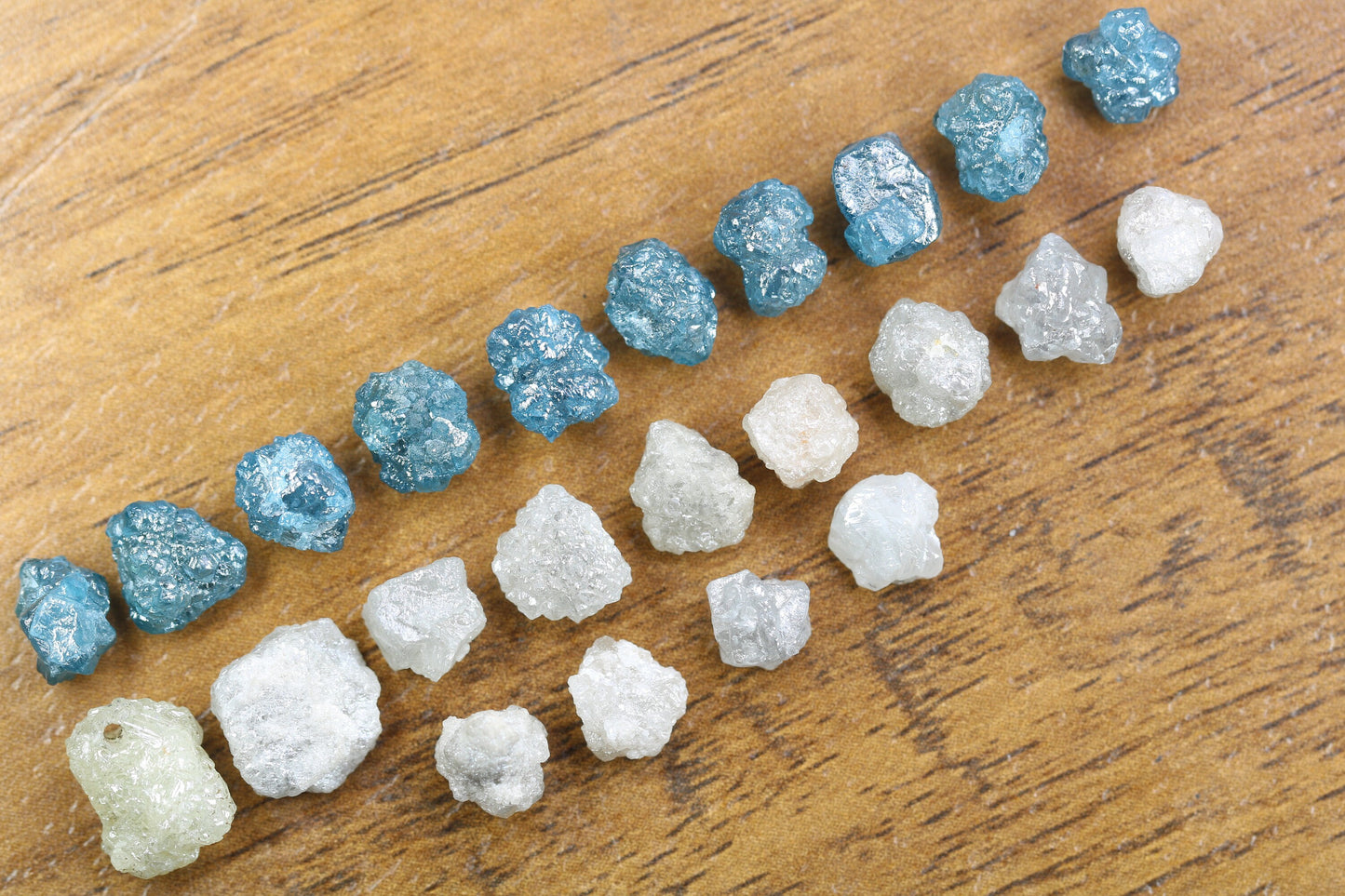 Salt and Pepper Raw Uncut Diamond | African Gemstone | Artisan Rough Diamond Ring | Ideal Gift for Her | Lot Rough Diamond
