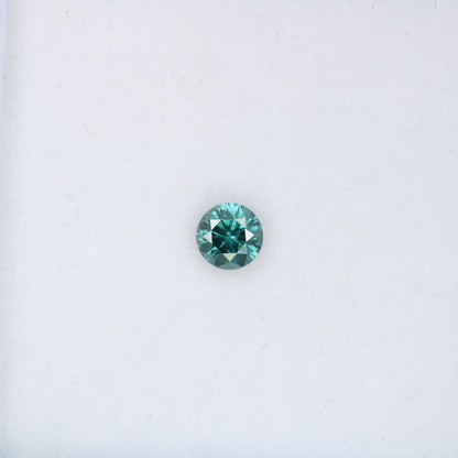 0.35 CT Round Brilliant Cut Loose Fancy Blue Diamond | Ideal for Engagement Rings and Gold Jewelry | High-Quality Loose Gemstone