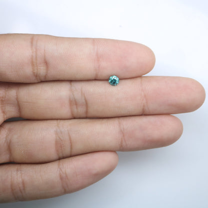 0.35 CT Round Brilliant Cut Loose Fancy Blue Diamond | Ideal for Engagement Rings and Gold Jewelry | High-Quality Loose Gemstone