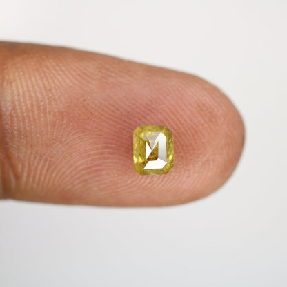 0.82 CT Natural Loose Emerald Salt and Pepper-Emerald Cut For Jewelry-Emerald Diamonds-Gıfts for her-Sale Offer-LABORDAY Offer -Special Gift