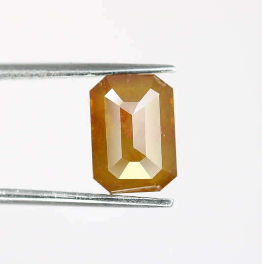 2.18 CT Natural Loose Emerald Salt and Pepper-Emerald Cut For Jewelry-Emerald Diamonds-Gıfts for her-Sale Offer-LABORDAY Offer -Special Gift