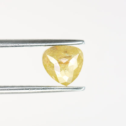 1.02 CT Heart Shape Snow White Color Polished Diamond For Engagement Ring | Heart Shape Halo Set Ring | Gift For Her | Anniversary Gift