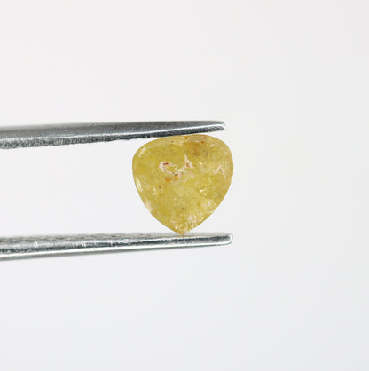 1.02 CT Heart Shape Snow White Color Polished Diamond For Engagement Ring | Heart Shape Halo Set Ring | Gift For Her | Anniversary Gift