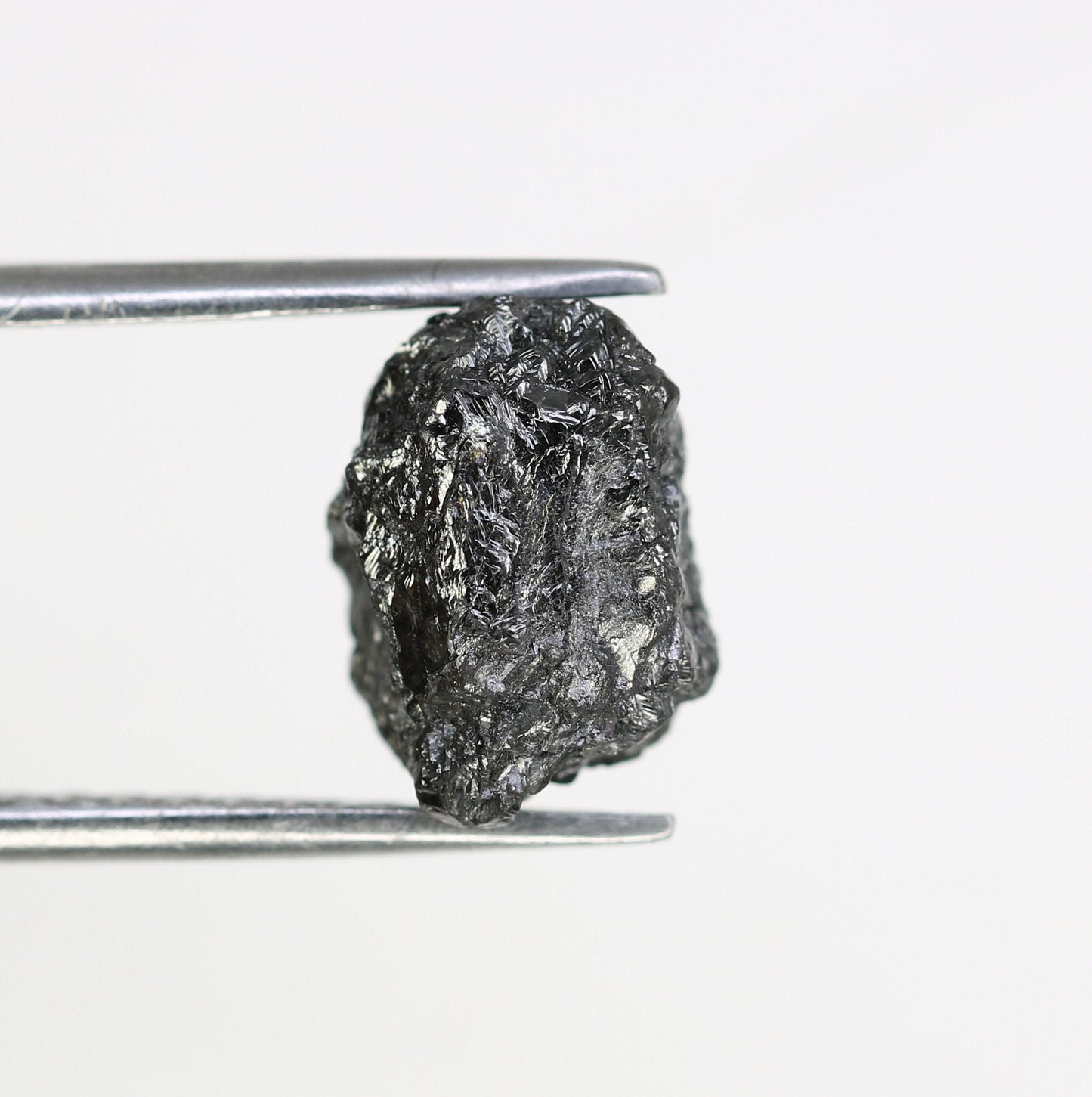 4.23 CT Fancy Black Rough Uncut Diamond | Unique Wedding Jewelry | Black Diamond Pendant | Perfect Anniversary & Birthday Gift for Her