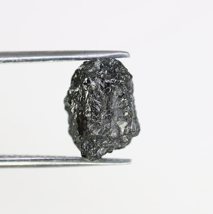 4.23 CT Fancy Black Rough Uncut Diamond | Unique Wedding Jewelry | Black Diamond Pendant | Perfect Anniversary & Birthday Gift for Her