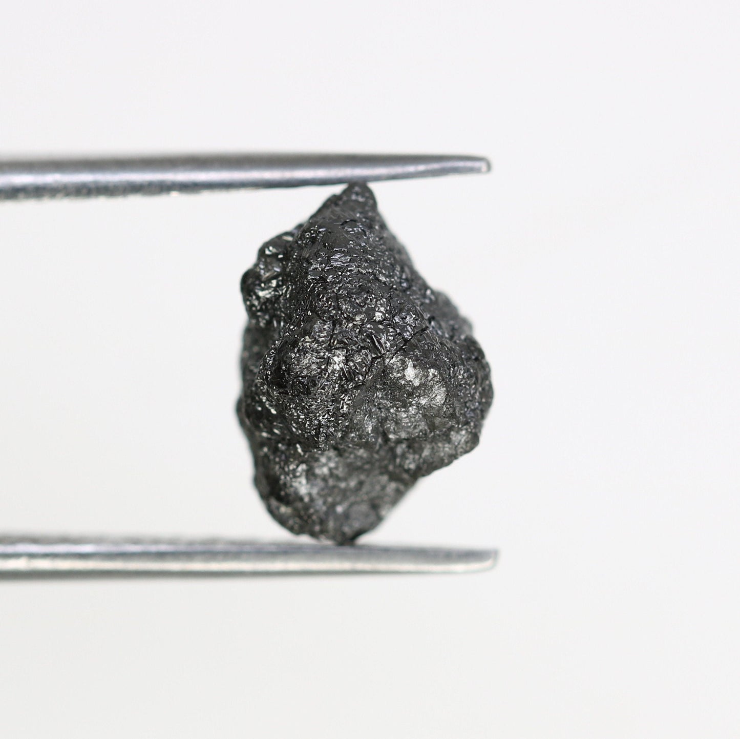 4.18 CT Raw Rough Uncut Black Diamond | Elegant Black Diamond Ring | Ideal for Engagement & Proposal | Perfect Birthday Gift for Her