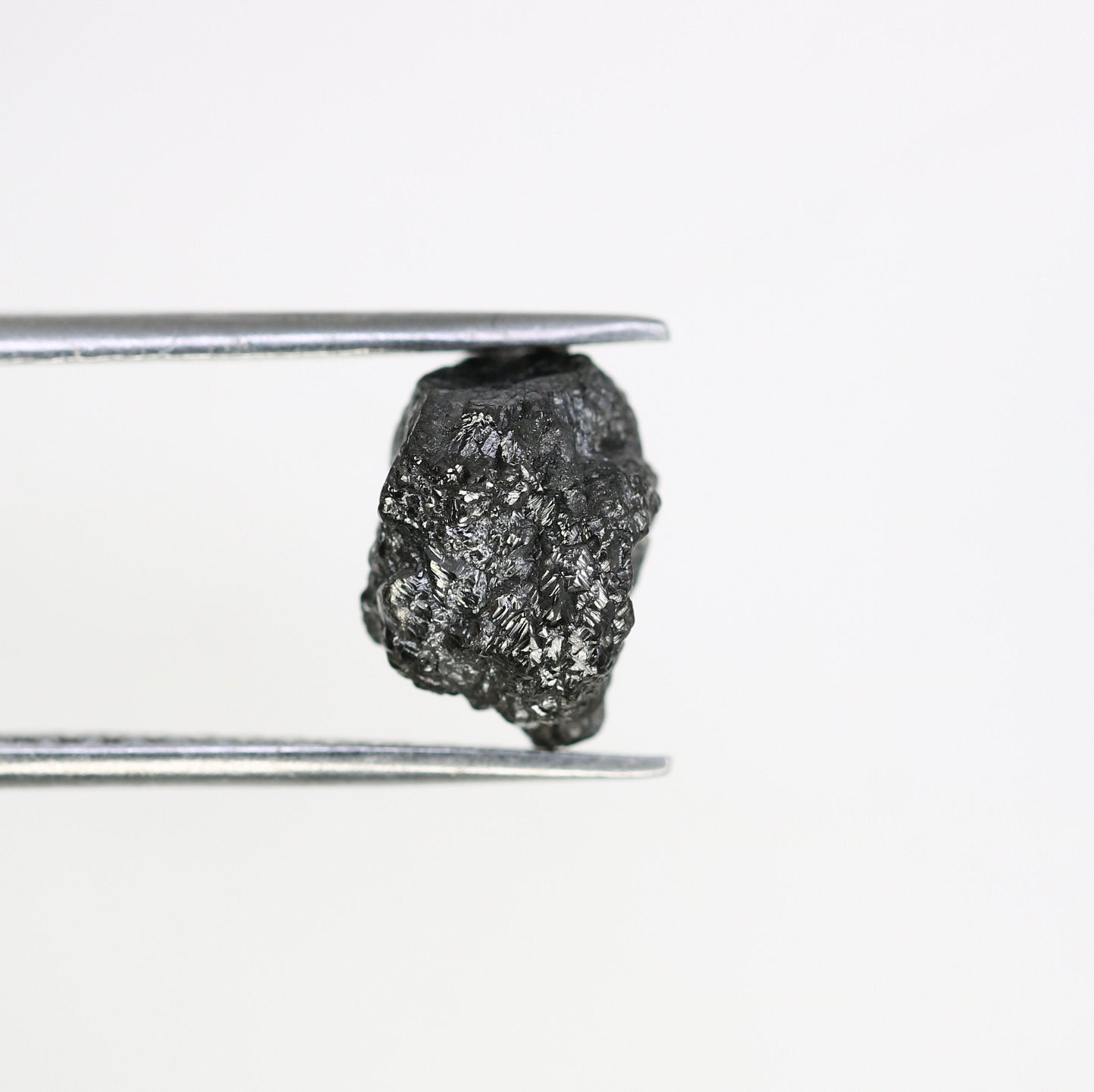 4.23 CT Fancy Black Rough Uncut Diamond | Unique Wedding Jewelry | Black Diamond Pendant | Perfect Anniversary & Birthday Gift for Her