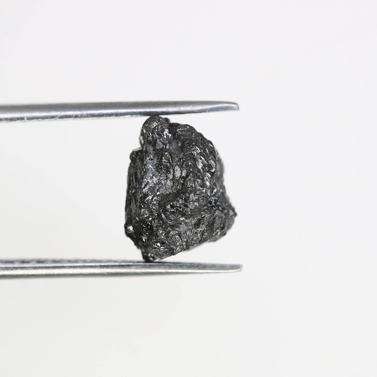 4.23 CT Fancy Black Rough Uncut Diamond | Unique Wedding Jewelry | Black Diamond Pendant | Perfect Anniversary & Birthday Gift for Her