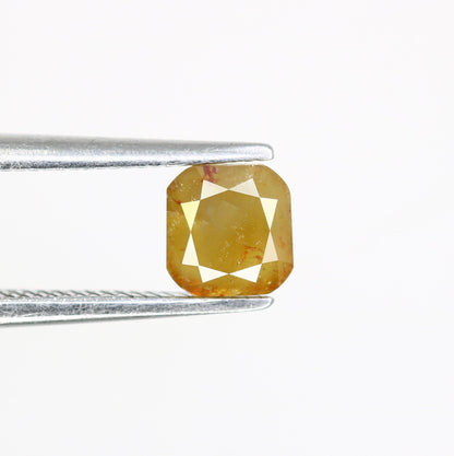 0.86 CT Green Cushion Cut Diamond | Ideal for Proposal Ring, Engagement Ring, Gift for Wife, Girlfriend, Gold Ring