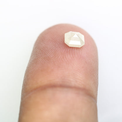 0.58 CT Natural Loose Emerald Salt and Pepper-Emerald Cut For Jewelry-Emerald Diamonds-Gıfts for her-Sale Offer-LABORDAY Offer -Special Gift