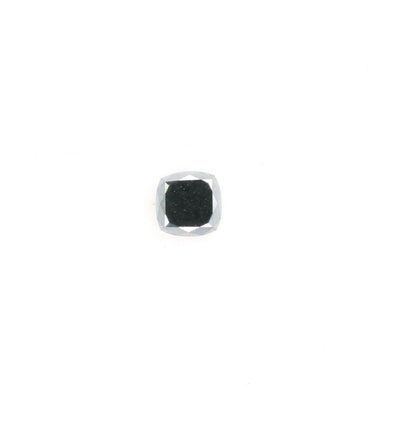 0.29 CT Rustic Black Cushion Cut Diamond | Unique Wedding or Special Occasion Gift, Proposal Ring for Her, Gold Ring