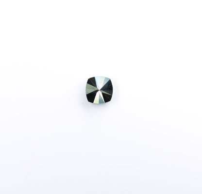 0.29 CT Rustic Black Cushion Cut Diamond | Unique Wedding or Special Occasion Gift | Proposal Ring for Her | Gold Ring Diamond