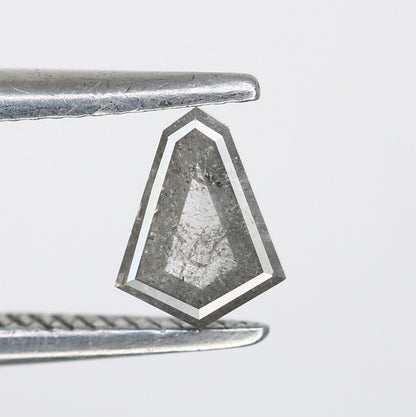 0.27 CT Shape Salt and Pepper Kite Shape - Natural Kite shape Loose Diamond -For 14k Gold Jewelry - Christmas Gift - LABORDAY Offer