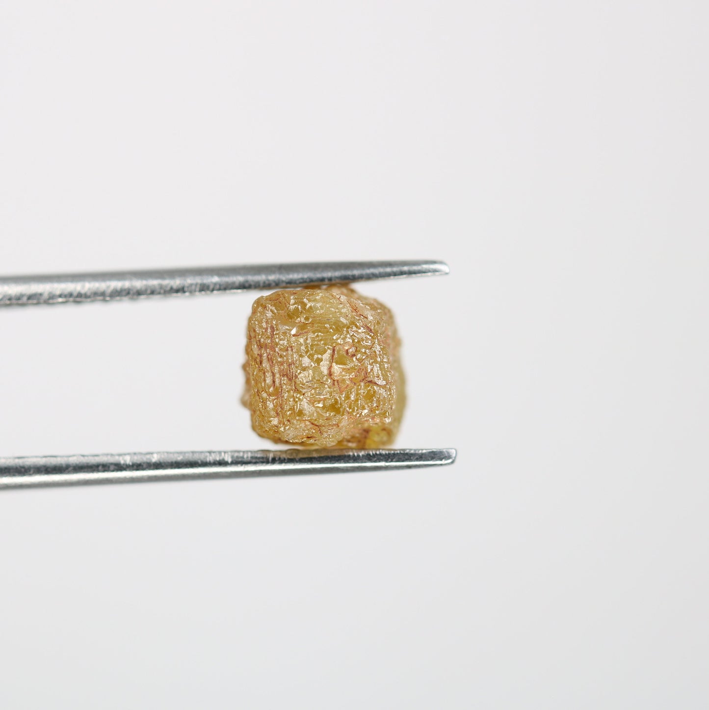 2.85 CT natural dark yellow cube rough diamond for cube diamond ring fancy rough jewelry gift for girlfriend anniversary present