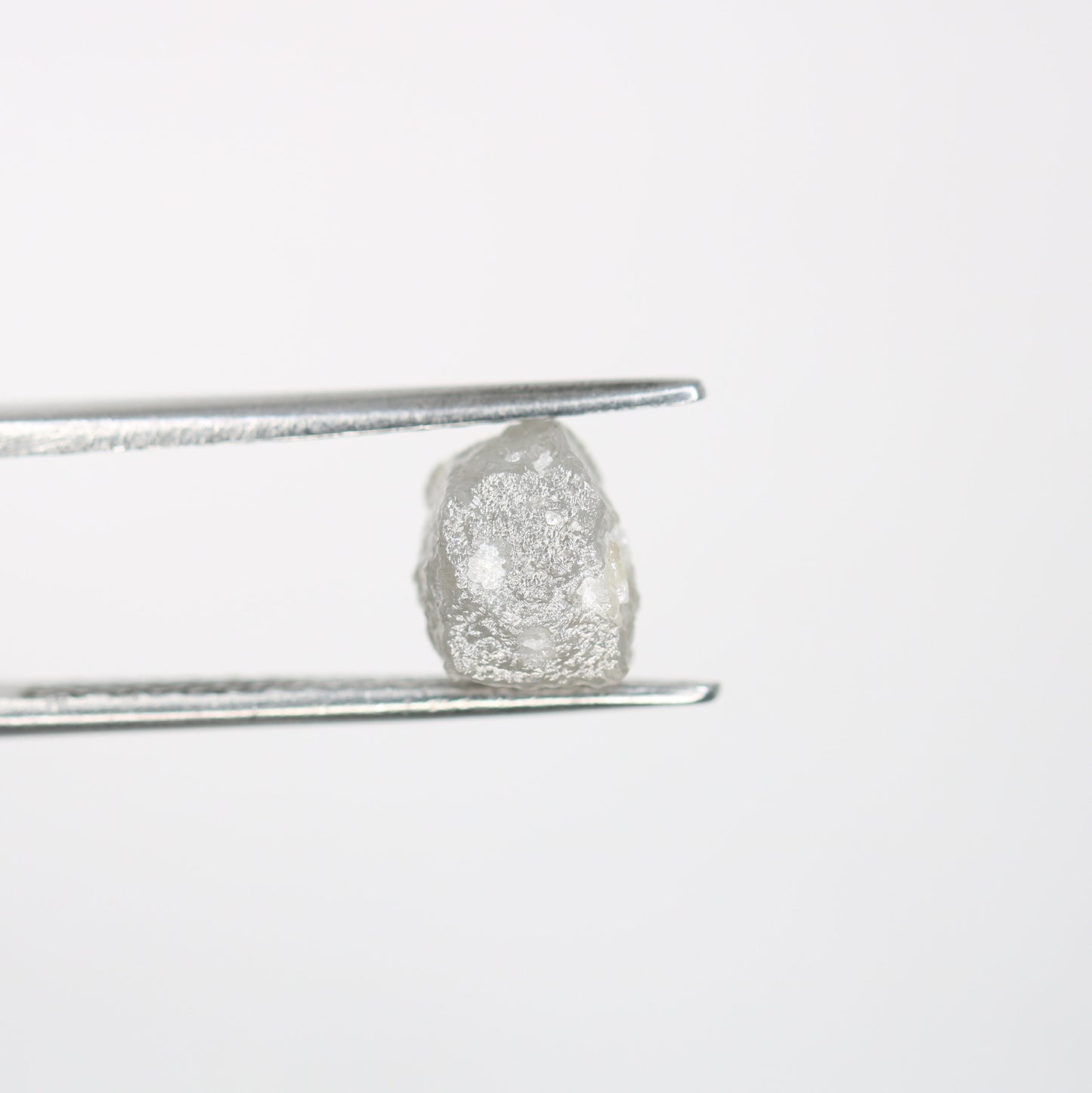 2.81 CT fancy grey cube rough diamond for proposal ring gift for sister gift for girlfriend bezel set ring anniversary present