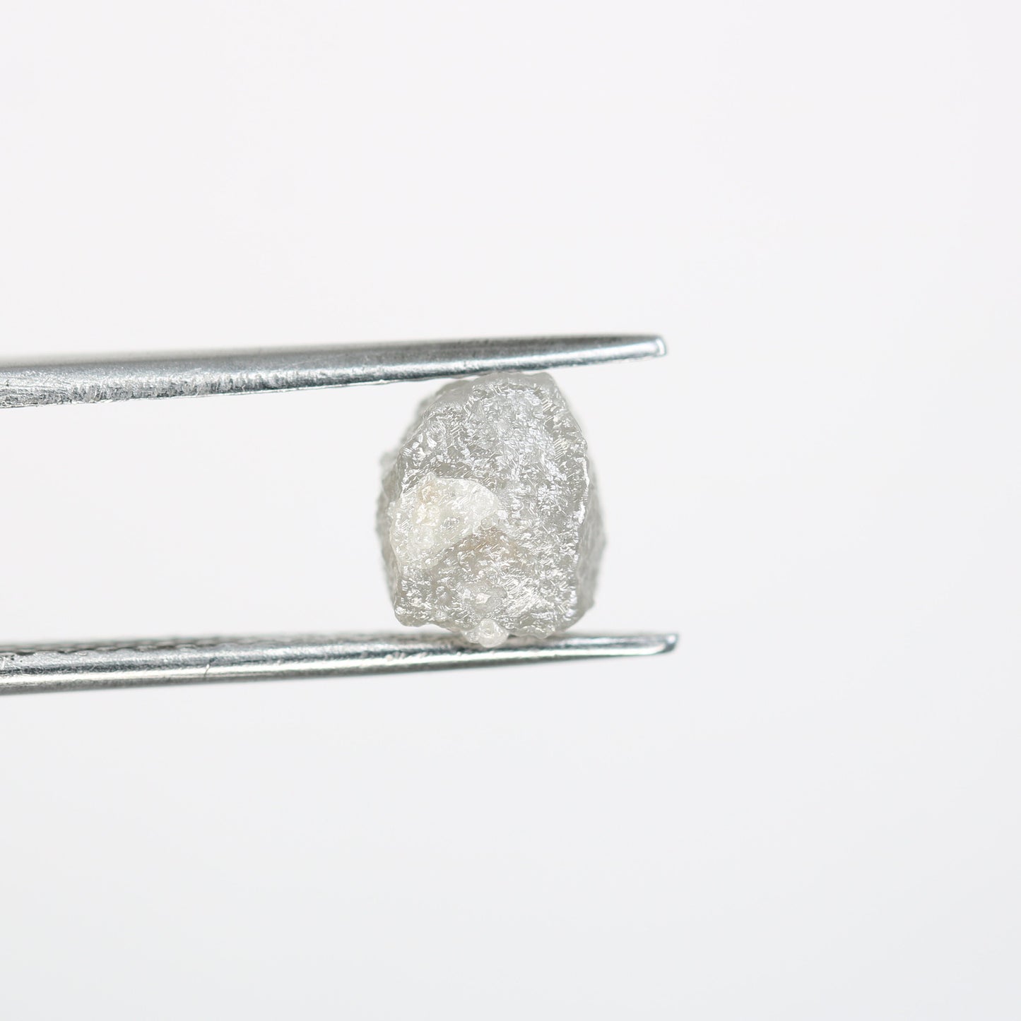 2.81 CT fancy grey cube rough diamond for proposal ring gift for sister gift for girlfriend bezel set ring anniversary present