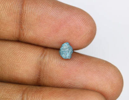 0.93 carat beautiful blue raw rough uncut fancy diamond for designer necklace gold ring diamonds