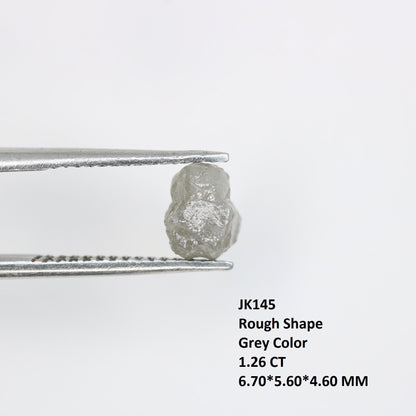 1.26 CT fancy natural raw unpolished rough diamond for wedding ring gold ring diamonds