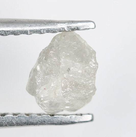 0.75 CT loose uncut raw grey fancy rough natural diamond for wedding band gold ring diamonds