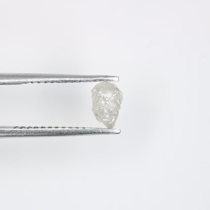 0.75 CT loose uncut raw grey fancy rough natural diamond for wedding band gold ring diamonds