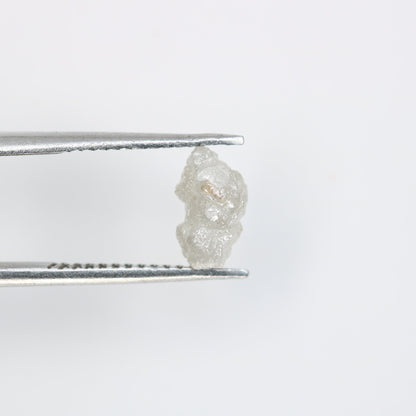 1.33 CT irregular cut white natural uncut raw diamond for proposal ring gold ring diamonds