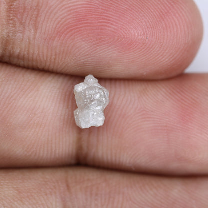 1.33 CT irregular cut white natural uncut raw diamond for proposal ring gold ring diamonds