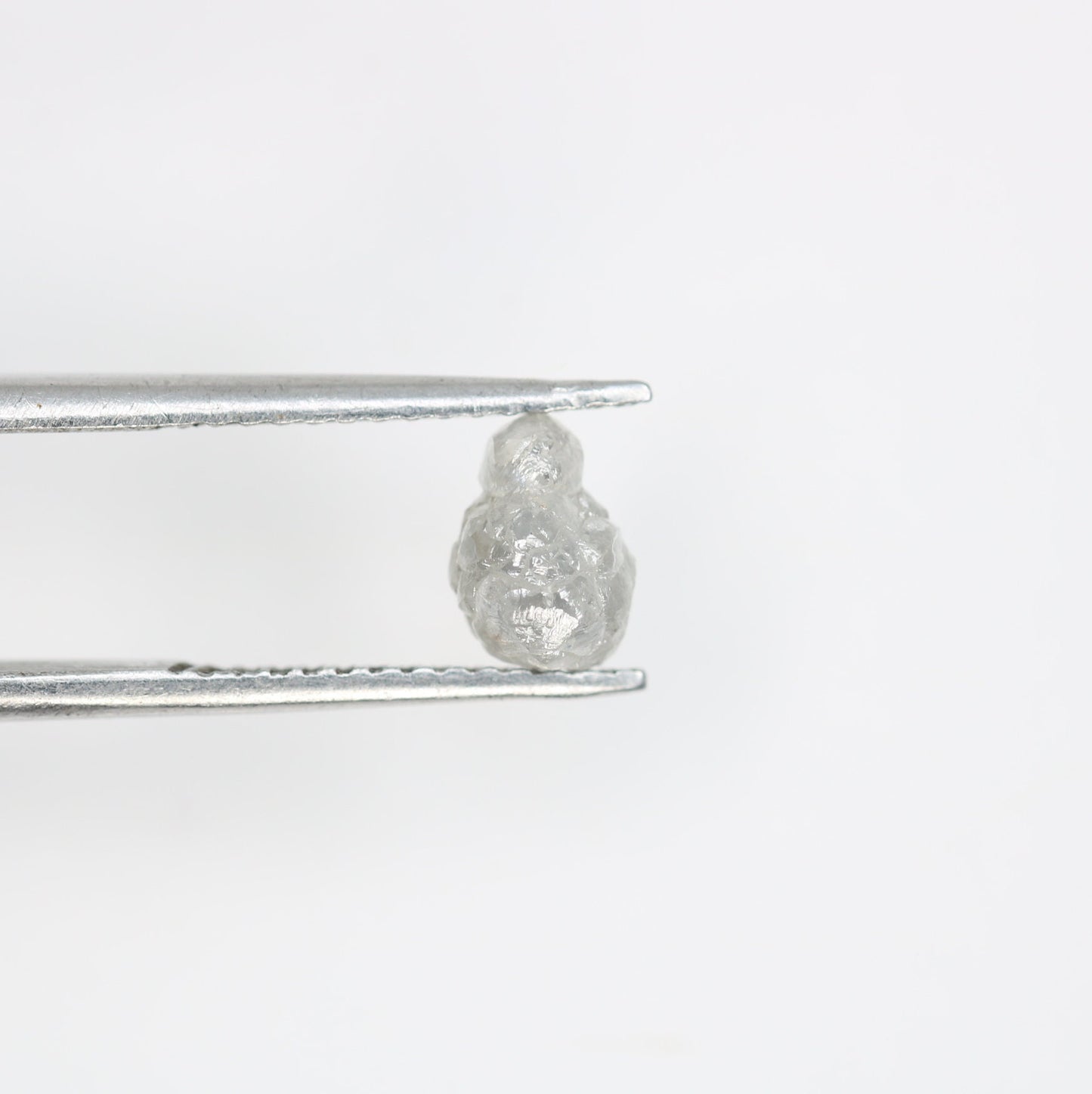 1.13 CT natural grey irregular cut rough raw loose diamond for engagement ring gold ring diamonds