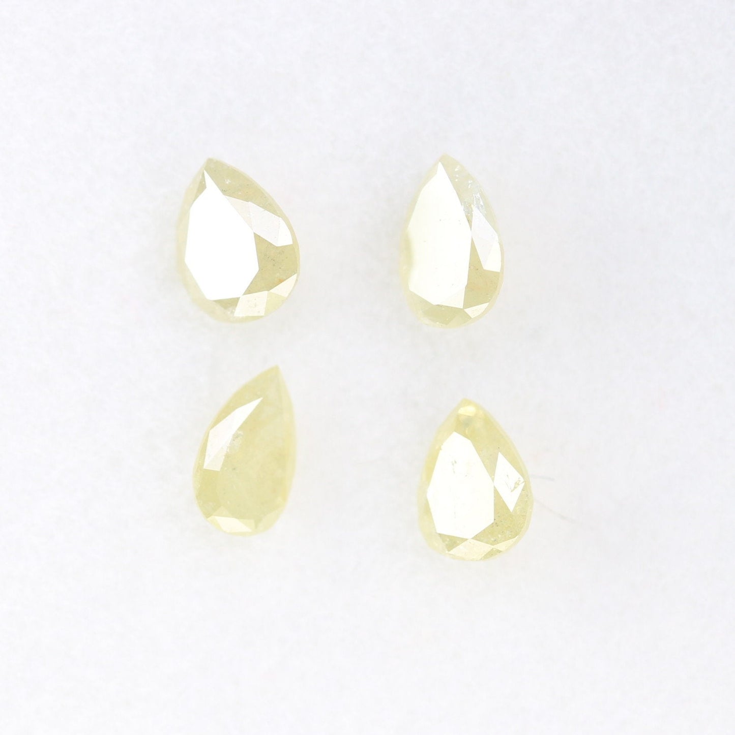 1.02 CT Natural Light Yellow Loose Polished Pear Shape Diamond | Unique Gem for Custom Wedding Band | Elegant Gold Ring Accent