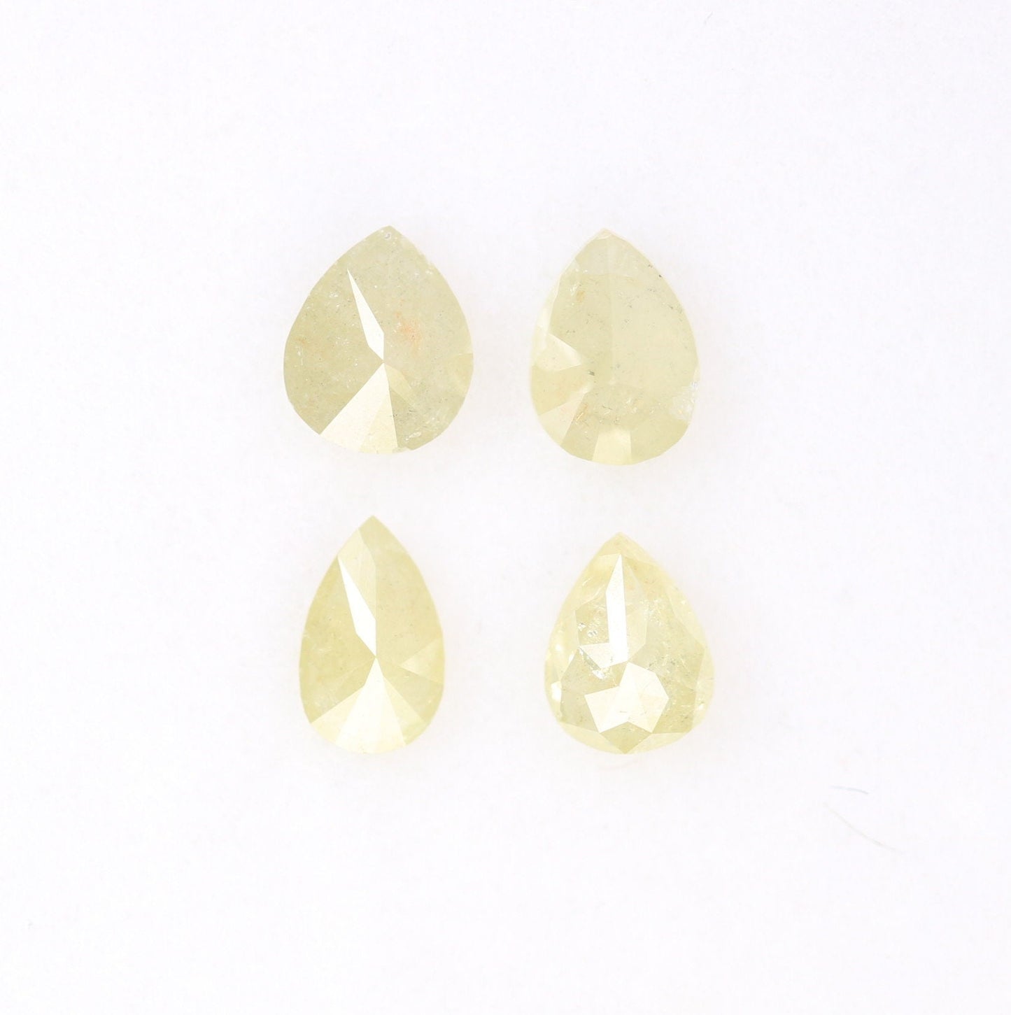 1.02 CT Natural Light Yellow Loose Polished Pear Shape Diamond | Unique Gem for Custom Wedding Band | Elegant Gold Ring Accent