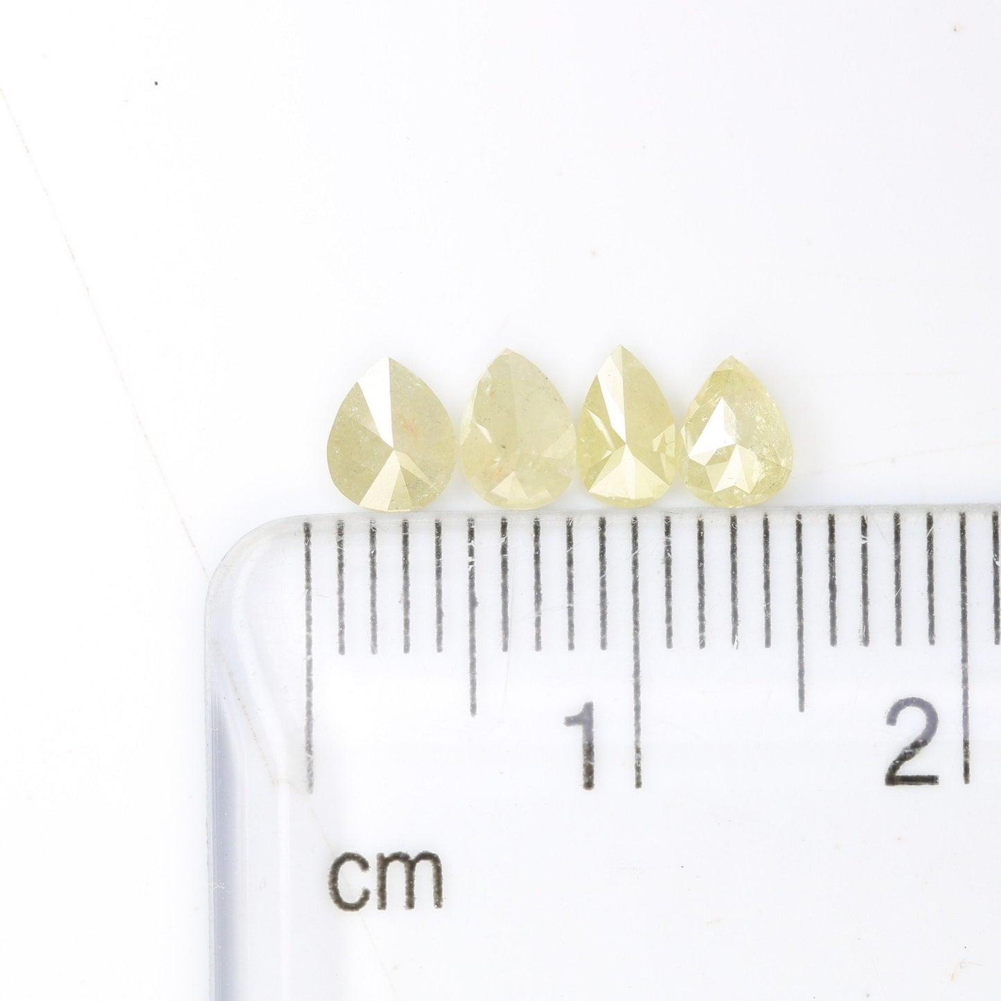 1.02 CT Natural Light Yellow Loose Polished Pear Shape Diamond | Unique Gem for Custom Wedding Band | Elegant Gold Ring Accent