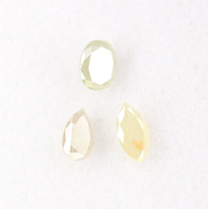 Natural Loose Salt and Pepper Fancy Color Diamonds | Mixed Shape Earth-Mined Gems for Earrings & Wedding Rings | Unique Jewelry