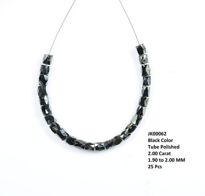 Gorgeous Black Diamond Beads | AAA Quality Faceted Loose Gems for Retro Crystal Necklaces | Unique DIY Jewelry Supplies & Artisan Craft Bead