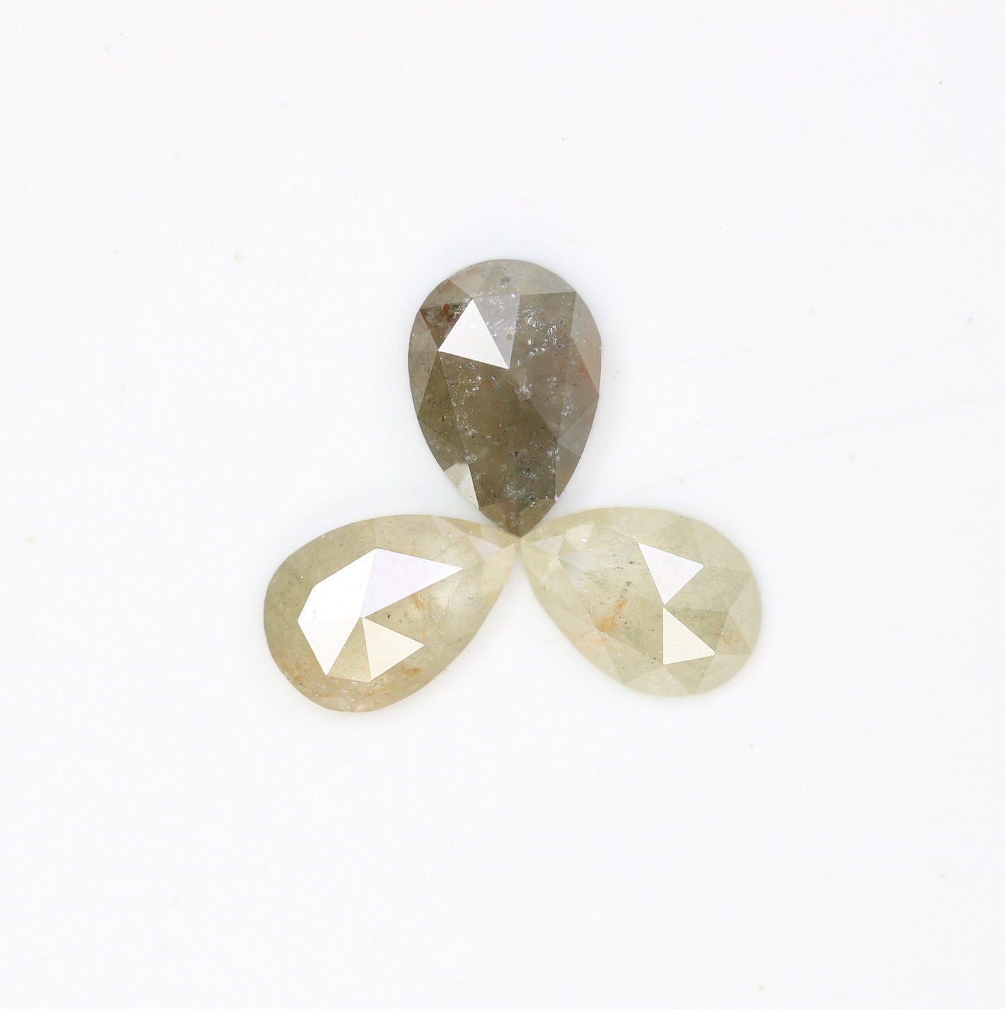 1.15 CT Fancy Grey Natural Polished Pear Shape Diamond | Stunning Gem for Custom Engagement Ring | Unique Gold Ring Accent