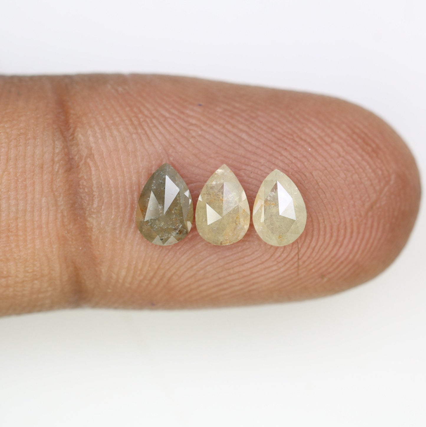 1.15 CT Fancy Grey Natural Polished Pear Shape Diamond | Stunning Gem for Custom Engagement Ring | Unique Gold Ring Accent