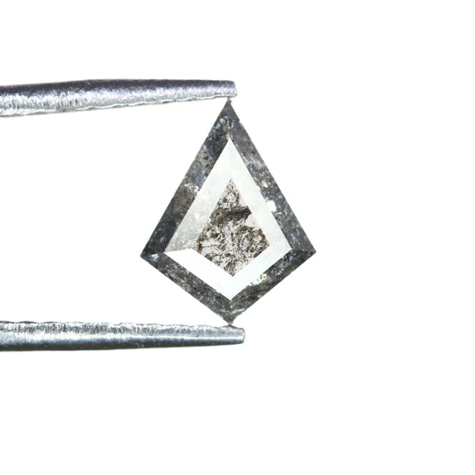 0.49 CT Shape Salt and Pepper Kite Shape - Natural Kite shape Loose Diamond -For 14k Gold Jewelry - Christmas Gift - LABORDAY Offer