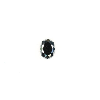 0.43 CT Fancy Black Oval Diamond | Ideal for Engagement Ring, Wedding Jewelry | Gift for Girlfriend, Wife | Gold Ring
