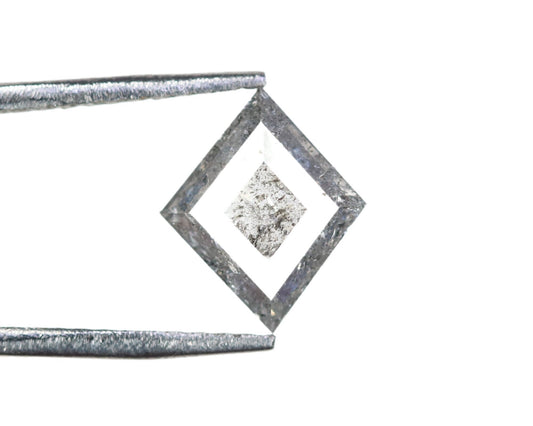 0.73 CT Shape Salt and Pepper Kite Shape - Natural Kite shape Loose Diamond -For 14k Gold Jewelry - Christmas Gift - LABORDAY Offer