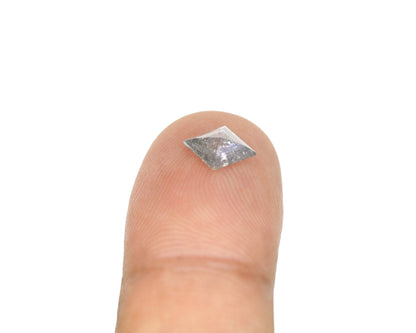 0.73 CT Shape Salt and Pepper Kite Shape - Natural Kite shape Loose Diamond -For 14k Gold Jewelry - Christmas Gift - LABORDAY Offer