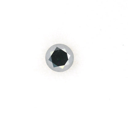 0.75 CT Black Round Brilliant Cut Diamond | Ideal for Wedding Jewelry | Perfect Gift for Girlfriend, Wife, or Anniversary | Gold Ring
