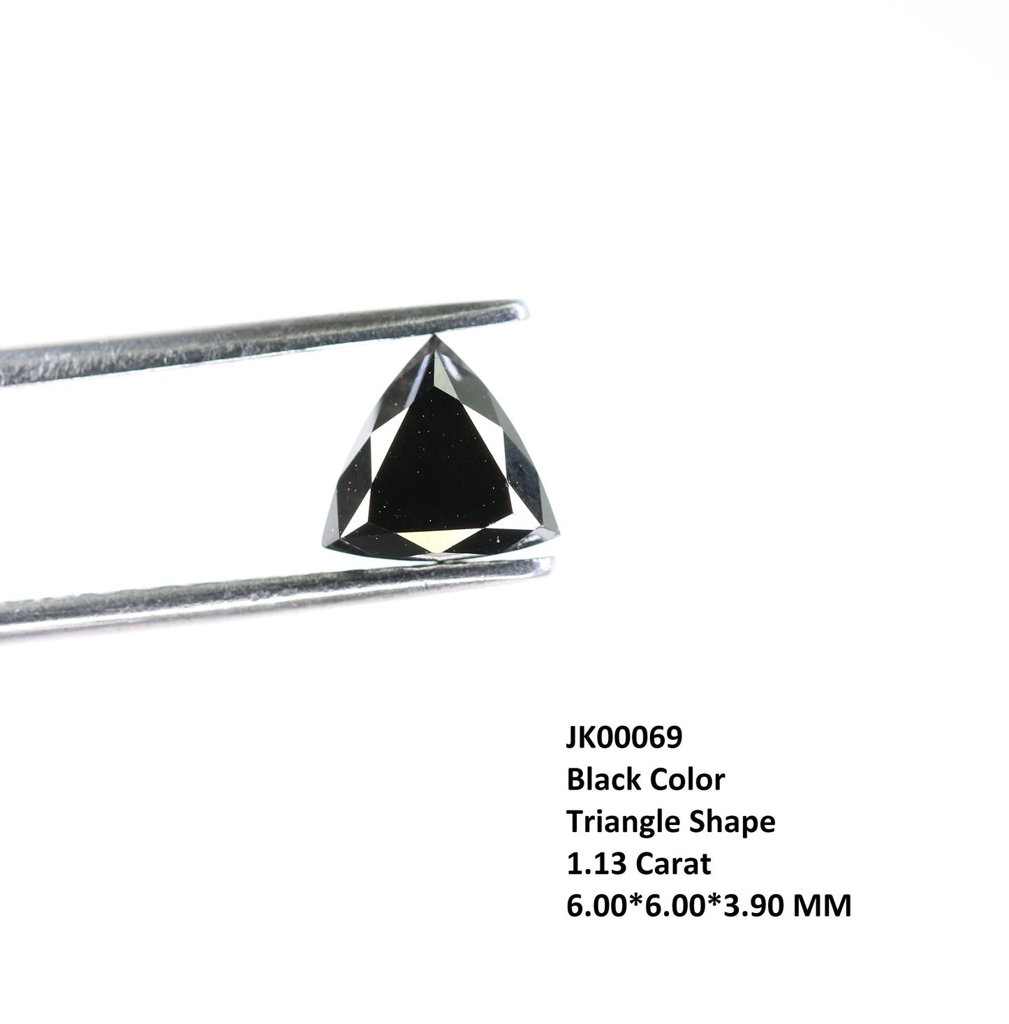 1.13 CT Black Color Fancy Traingle Shape Diamond For Pendant | Diamond Ring | Traingle Engagement Ring | Gift For WomenFor Gold Ring